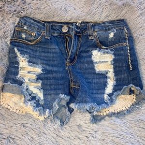 Jean shorts! !!!!They are a size 3!!!!
